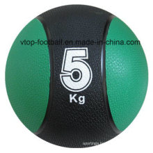 Green Color Rubber Material Standard Medicine Ball